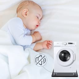 Wasmachine Lekbak – Waterdichte Siliconen Opvangbak – Opvouwbaar – Vloerbescherming – 60 x 60 cm — thumbnail 3