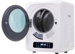 Compacte Luchtafvoer Wasdroger 3-4 kg - Mini Wasdroger met RVS Trommel & UV Sterilisatie - Wandmontage Wasdroger 850W - 6 Programma's - Wit [Energieklasse G] — thumbnail 3