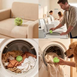 12-delige reinigingsset voor dierenharen, herbruikbaar, voor droger, wasmachine en huishoudelijke oppervlakken - ShopVlot — thumbnail 3