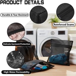 Solidchoice - Set van 4 Fijne Netwaszakken voor de Wasmachine — thumbnail 5