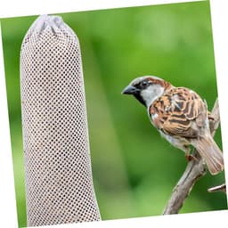 Voederzakken Vogels - Hangende Netzakken - Vogels Voeren - Herbruikbaar Polyester - 8 Stuks - Groen — thumbnail 2
