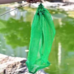 Visnet Tas - Vangnet Opbergtas - Buitenactiviteiten Opslag - Efficiënte Droging - 60x40cm - Groen — thumbnail 4