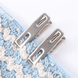 Handdoekclips - Wasknijpers Kledingclips - Kleding Drogen - Roestvrij Staal - 40 stuks - Zilver — thumbnail 4