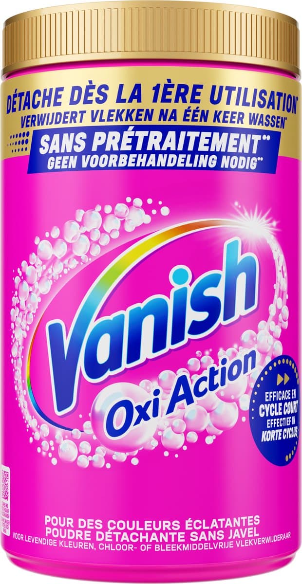 Vanish Oxi Action - Vlekkenverwijderaar - Wasbooster - Gekleurde Was - 1.45 KG — afbeelding 1