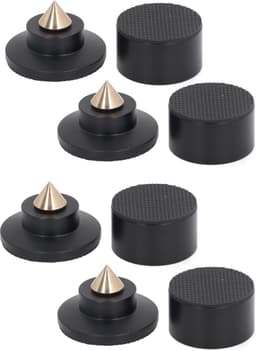 Luidspreker Isolatiepads - Antivibratie Voeten - Audio Verbeteren - In Hoogte Verstelbaar - 4 Delige Set - Metaal — thumbnail 5
