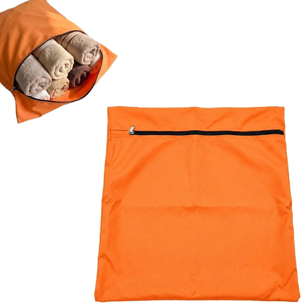 Waszak 65 x 70 cm, huisdierwaszak, waszak, wasmachine voor honden- en kattenhaar, dierenhaarvanger, fijnmazig met - ShopVlot — afbeelding 1