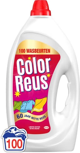 Color Reus Gel - Vloeibaar Wasmiddel - Gekleurde Was - 100 Wasbeurten - Grootverpakking — thumbnail 1
