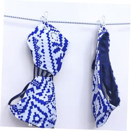 Waslijn met Clips - Drooglijn Kamperen - Kleding Drogen - Elastisch Ontwerp - 180 cm - Wit — thumbnail 3