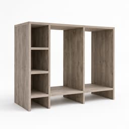 Wasmachinekast Toronto – Voor wasmachine en droger – 160 x 65 x 120 cm – Steigerhout – Wibema — thumbnail 3