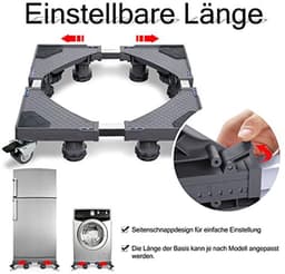 Verstelbare onderkast voor apparaten met wielen en antislip — thumbnail 5