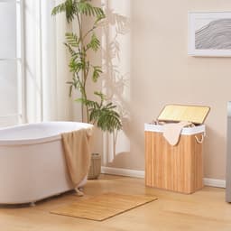 Wasmand / wasmand FALSTER XL B bamboe hjh LIVING — thumbnail 2