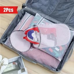 Daity Twee schoenenwaszakken - netzakken voor schoenen - waszakken voor het reinigen van schoenen — thumbnail 4