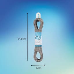 Sterke PVC gecoate waslijn van 15 meter - Weer- en roestbestendig, ideaal voor buiten — thumbnail 2