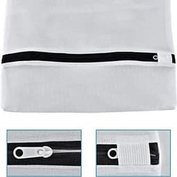 Wasnetjes, 10 stuks, waszakkenset, waszakken met ritssluiting, geschikt voor het wassen van bh's, ondergoed, sokken, leggings en babykleding (30*40 cm/40*50 cm). — thumbnail 3