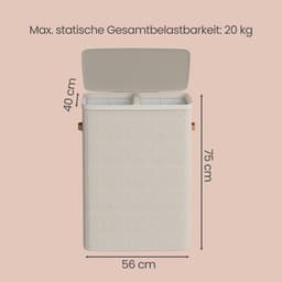 Wasverzamelaar – 170 L – 2 vakken — thumbnail 3