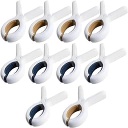 10 stuks strandhanddoekclips - winddichte, extra grote wasknijpers voor strandlakens en ligbedden - ideaal voor strand, zwembad en vakantie — thumbnail 1