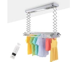 Foxydry Air 122 cm electrisch plafonddroogrek met afstandsbediening - 122 X 57 X 30 cm