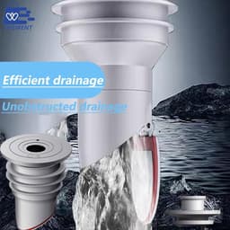 Afvoerslangstop voor Wasmachine - 35-40mm Silicone Afdichting voor Optimale Afwatering — thumbnail 2