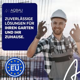 Aqbau® Set van 10 grondhulzen, paaldragers om in te slaan, L inslaghuls, thermisch verzinkt, bodemhulzen voor houten palen, inslaghuls l vorm 60 x 600 mm — thumbnail 2