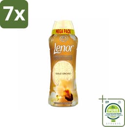 7 x Lenor – Geurparels – Gouden Orchidee – 570 g - Grootverpakking - Geurparel - Wasgeur - Orchidee - Vanille - Wasgeurparfum — thumbnail 1