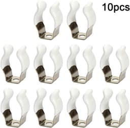 10 Stuks Gereedschapshaken met Veerclip voor Ophangen van Tuin- en Werkplaatsgereedschap — thumbnail 4