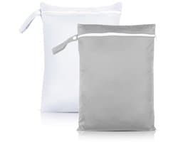 Unyqoos® Herbruikbare waterdichte tas met ritssluiting en handvat voor diverse toepassingen