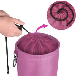 Grote Peg Bag met Sluitkoord en Hanghaak - Perfect voor Waskleding Pinnen en Organisatie — thumbnail 4