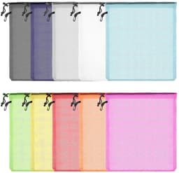 IMPERATORIS® Waszakjes voor Wasmachine - Bescherming voor Fijne Was en Schoenen - Mesh Wasnet met Rits - Voorkomt Slijtage - Set van 10 - kleurrijke - 30 x 30 cm — thumbnail 1
