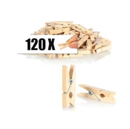 Mini Wasknijpers van Lotushout - 120 Stuks voor Decoratie en Foto's — thumbnail 1