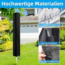 Waterdichte Beschermhoes voor Droogmolen - Weerbestendig Polyester — thumbnail 4