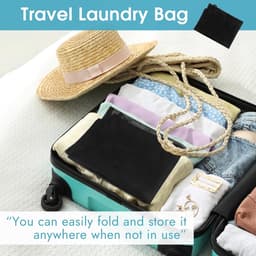 Waszakken - 60x90cm Waszak Groot - Set van 2 -voor Wasgoed - Waszakje Lingerie - Waszak bh - Waszak - Wasgoed - Waszakje Laundry Bag - Wasnet — thumbnail 4