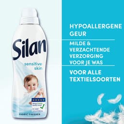 Silan Wasverzachter - Sensitive 880ml - 12 x 40 Wasbeurten - Hypoallergeen - Voordeelverpakking — thumbnail 4