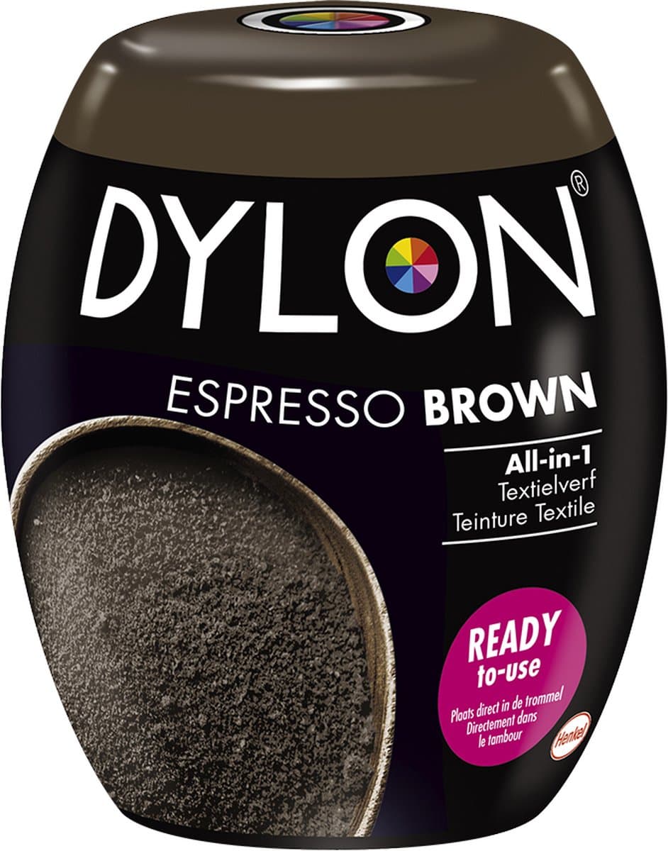 DYLON Wasmachine Textielverf Pods - Espresso Brown - 350g — afbeelding 1