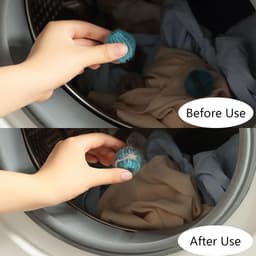 6 Stuks Verwijderen Haar In Wasmachine Kleding Was Pluisballen Wasbal Reinigingsbal Wasballen Herbruikbaar Verwijdert Huisdier Haar Pluis Pluisontsmetting Duurzaam Plastic Kleding Wassen Ontharing — thumbnail 3