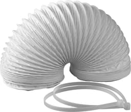 Kunststof afvoerslang Ø127mm 1,5m wit — thumbnail 2