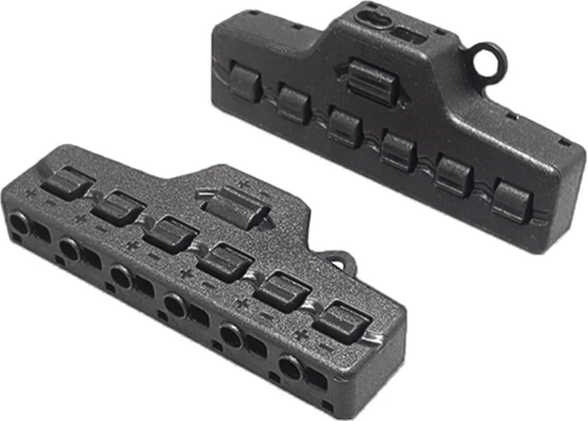 Quick-connect draad splitter voor led verlichting 1 in 6 uit branch terminal connector voor modelbouw TL-106cv — afbeelding 1