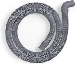 Afvoerslang 22mm gebogen - 19mm recht - 05 bar - 60 graden - 25 m - voor Miele Siemens Bosch - wasmachine vaatwasser — thumbnail 1