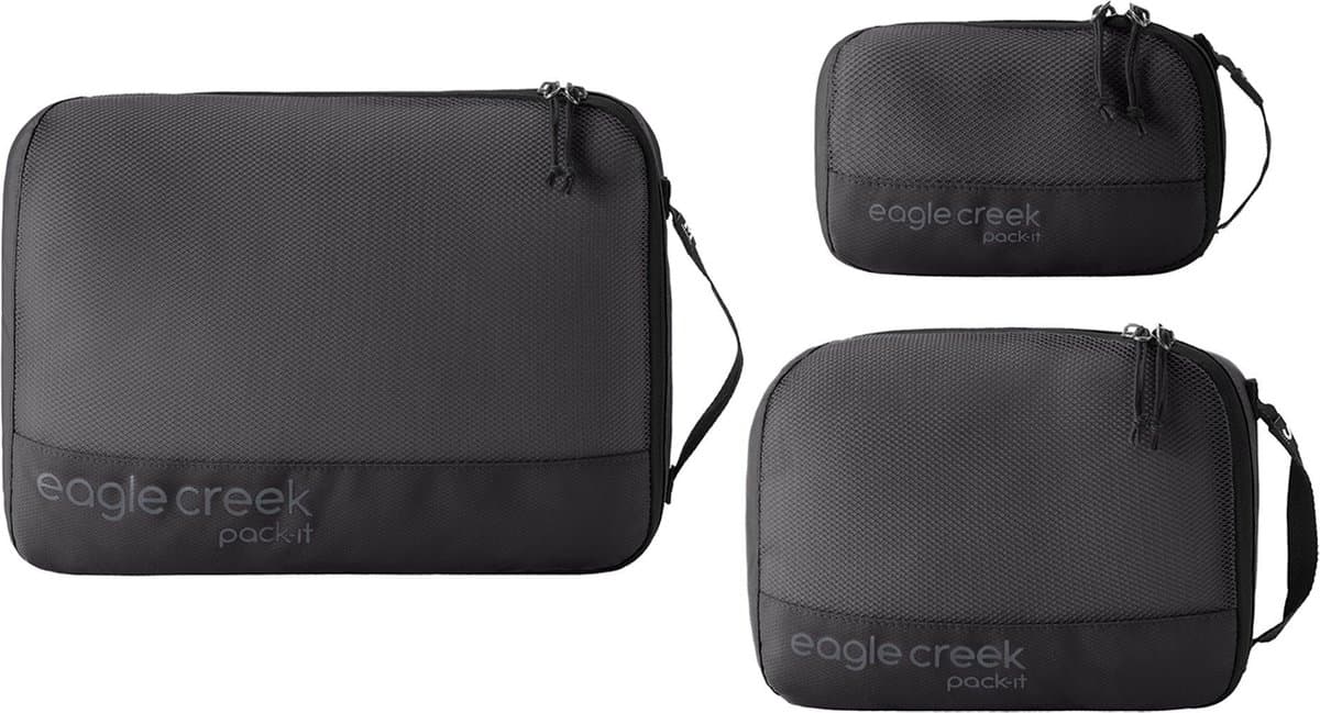 eagle creek Pakzak Pack-It Reveal Cube Set XS / S / M Black Zwart — afbeelding 1