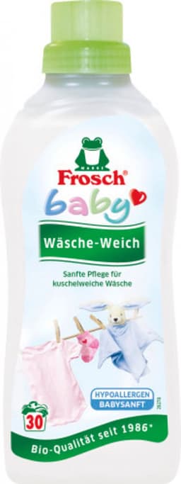 Frosch Baby wasmiddel + wasverzachter - Babywas - Hypoallergeen - Kamille-extracten — thumbnail 2