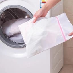 Waszak Groot I Wasnet I Waszak met rits I Washing Bag |  Waszak Wasmachine I Waszakken | Waszak Ondergoed I 50 x 60 cm — thumbnail 1