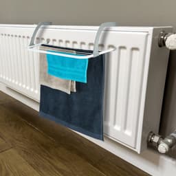 droogrek hangend - set van 3 - 3 m drooglengte - voor balkon - radiator - staal — thumbnail 4