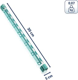 Leifheit droogmolen accessoire Linomatic EasyClip - ruimte voor 38 kleine kledingstukken - turquoise — thumbnail 3