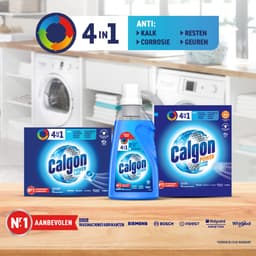 Calgon 4 in 1 Powerball Wasmachine Reiniger en Anti kalk - 75 Tabletten — thumbnail 5