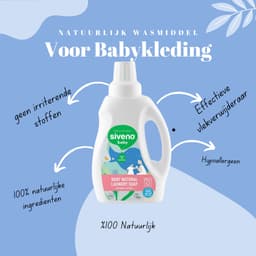 Siveno's 100% Natuurlijke Wasmiddel voor Babykleding – Beste Keuze voor Hypoallergene Verzorging en Veilige Waspraktijken — thumbnail 4