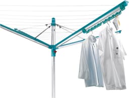 Leifheit droogmolen accessoire Linomatic EasyClip - ruimte voor 38 kleine kledingstukken - turquoise — thumbnail 2
