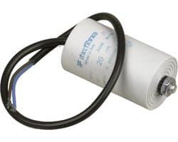 UNIVERSEEL - CONDENSATOR ELECTROL.MET DRAAD 20 µF 450 V -