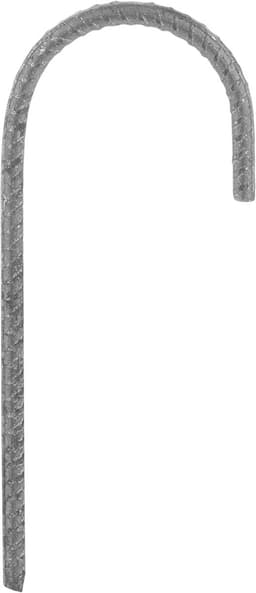10x Grondanker staal 8mm 20cm. — thumbnail 1