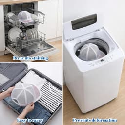 Cap Wasmachine Vorm - Pet Houder - Hoeden Wassen - Vormbehoud Tijdens Was - 31 x 21 x 12.5 cm — thumbnail 4