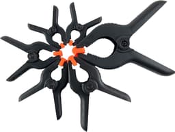 16-delige Veren Klemmen Set - 3 Inch Nylon Veerklemmen voor Achtergrond, Houtbewerking en DIY — thumbnail 3