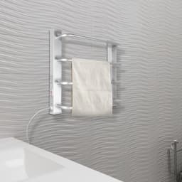AMA® Elektrisch Droogrek - Droogrek - Verwarmd Droogrek - ‎54x40x11cm - Grijs — thumbnail 2